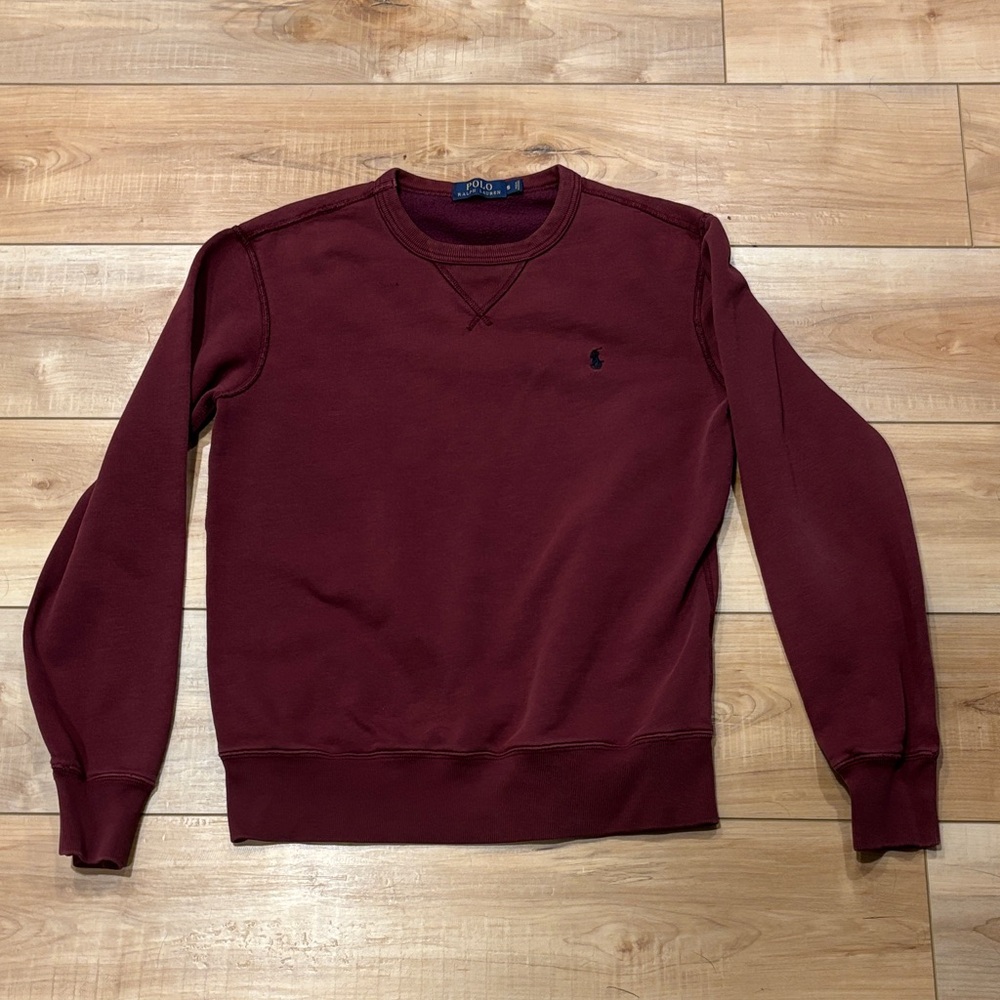 Polo Ralph Lauren Women’s Maroon Crewneck Sweater